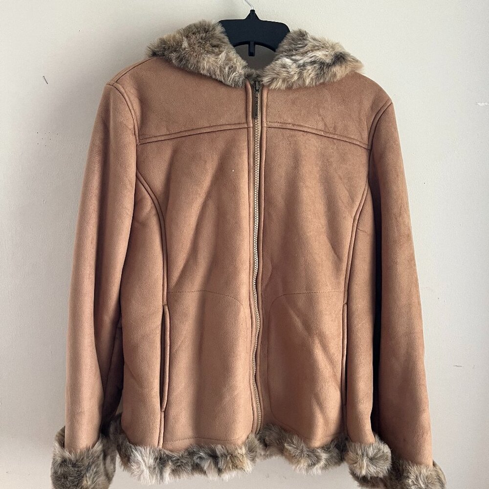 Faux Suede Jacket - image 1